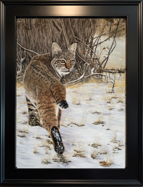 Click to view detail for Camouflage, Bobcat 24x18 $2500